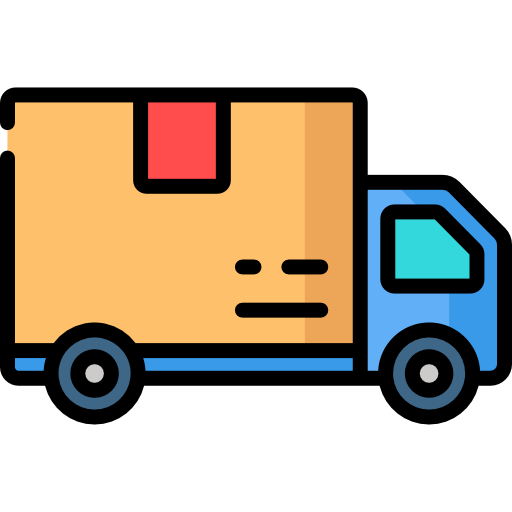 Road freight icon